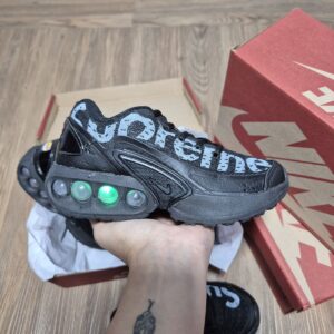 Tênis NK Air Max Dn Supreme Led Infantil Preto.