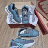 Tênis NK Air Max Dn Supreme Led Infantil Grafite/Azul.