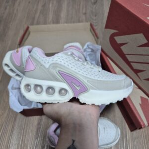 Tênis NK Air Max Dn Supreme Led Infantil Nude/Rosa.